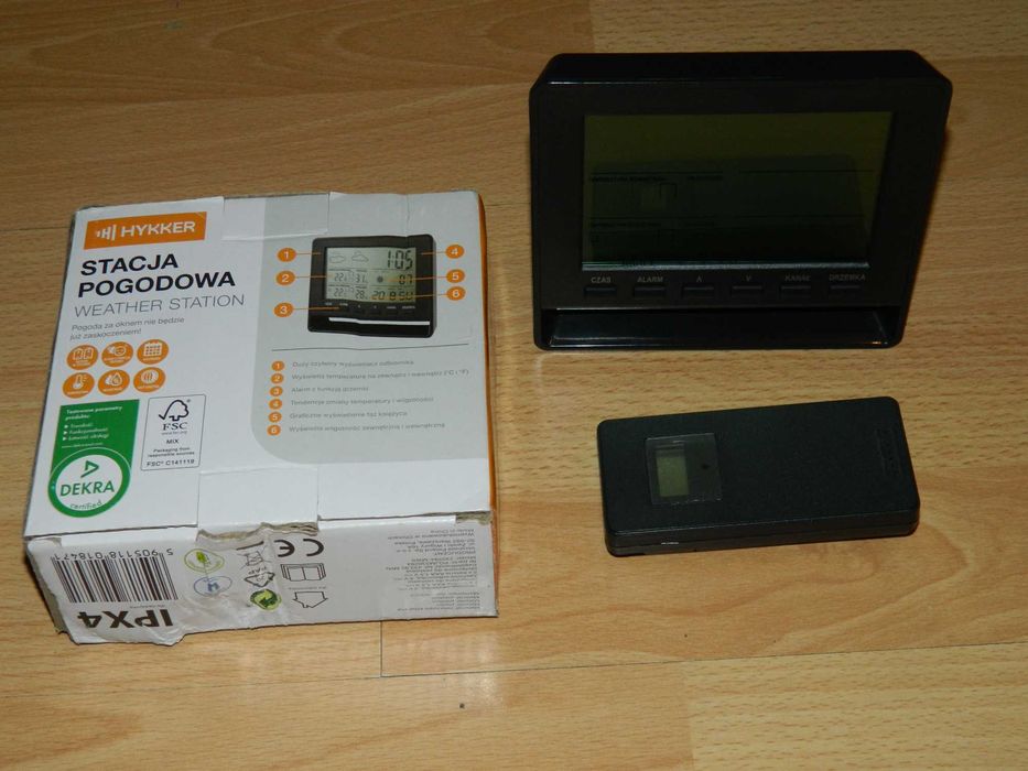 Bezprzewodowa stacja pogodowa HYKKER Nowa