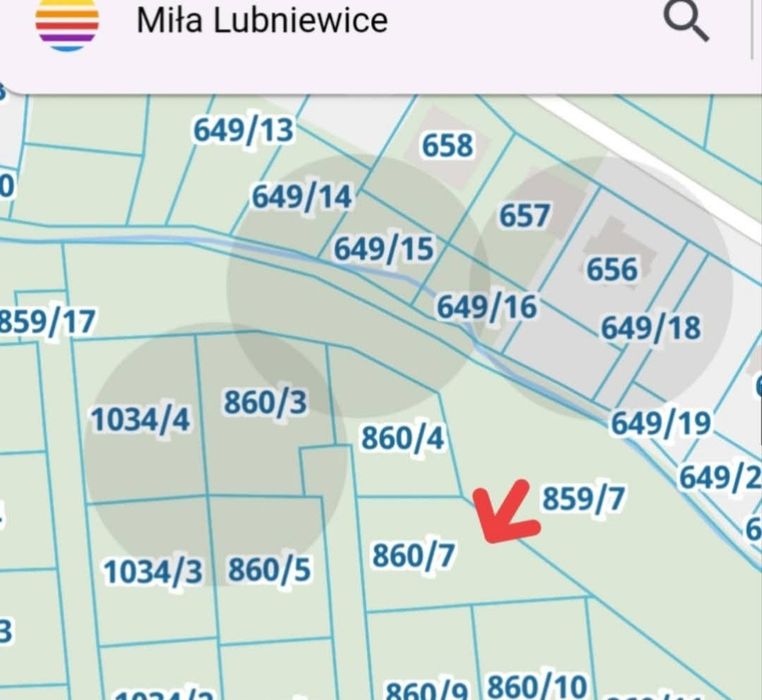 Działka budowlana w Lubniewicach