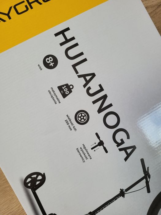 Hulajnoga 8+ do 100kg dla dorosłych  na prezent