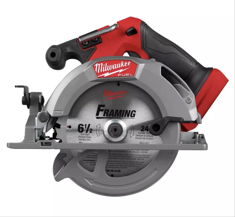 Безщіткова циркулярна пилка 165мм Milwaukee 2833-20 M18 FUEL