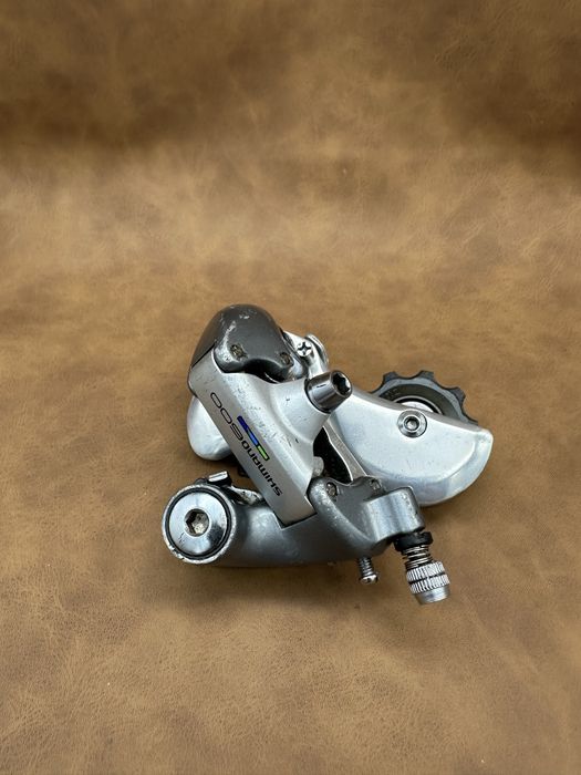 Retro przerzutka tylna Shimano 600 Tricolor RD-6400 Ceramic Bush Pulle