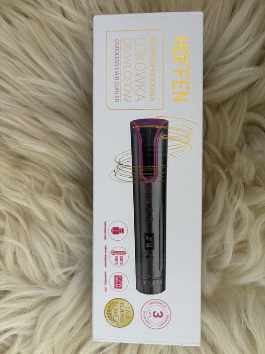 Bezprzewodowa lokówka do włosów Hoffen