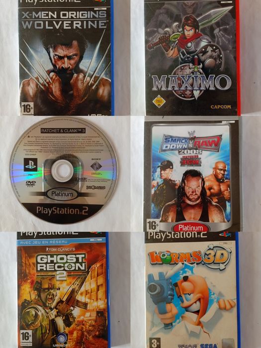 Conjunto de jogos PS2