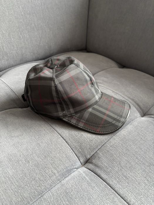 Czapka burberry czarna