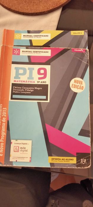 PI 9 9° ano livros escolares de matemática