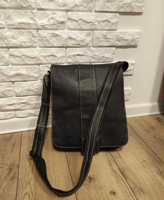 VOi сумка шкіряна чоловіча портфель для документів чи ноутбука малого