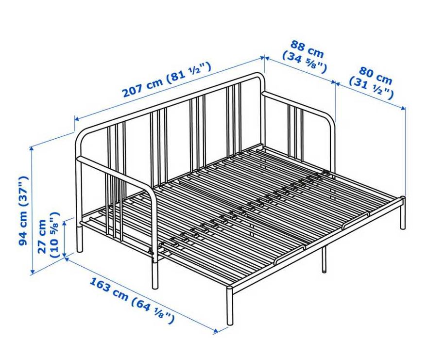 sofa cama IKEA c/colchões