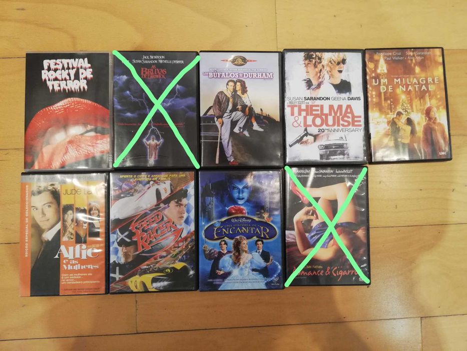 Venda de Filmes - Ator/Atriz - S a W