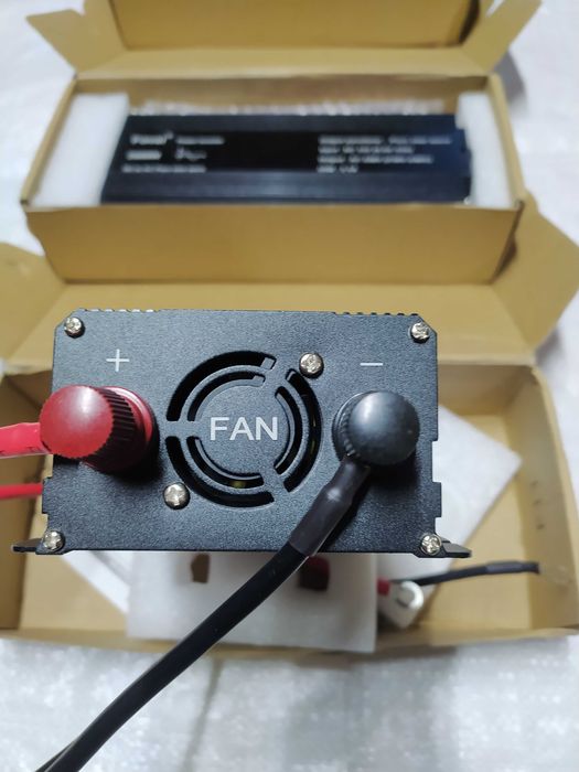 Інвертор 12V-220 FOVAL 3000W чиста синусоїда