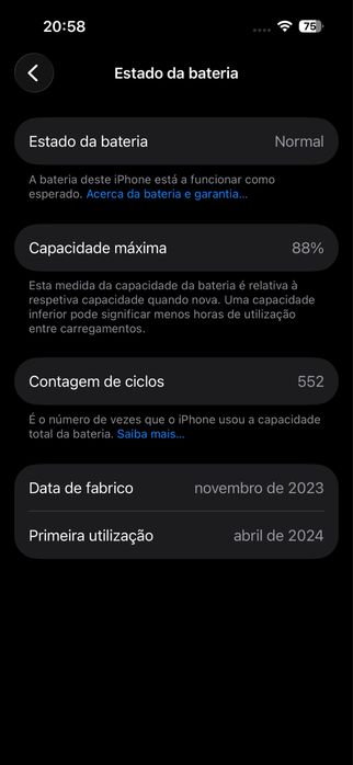 Iphone 15 - 128Gb azul bebé