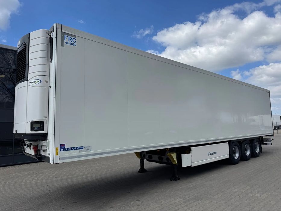 Krone Multitemp. Doppelstock,  Carrier Vector 1950Mt, Nowe opony!!  350.000 km!!, Przegroda, oś podnoszona