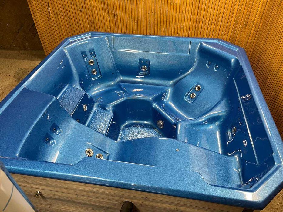 DUŻA balia ogrodowa klasy premium jacuzzi fińska bania wanna SLOW SPA