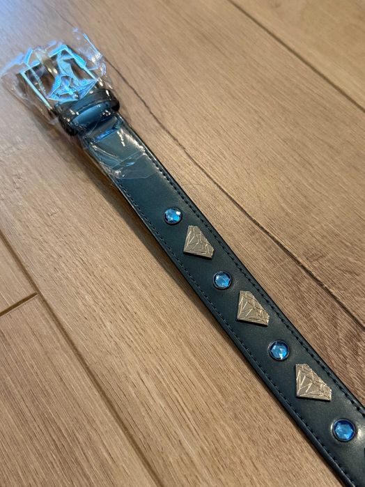 Undercover Pyramid Stud Belt Blue