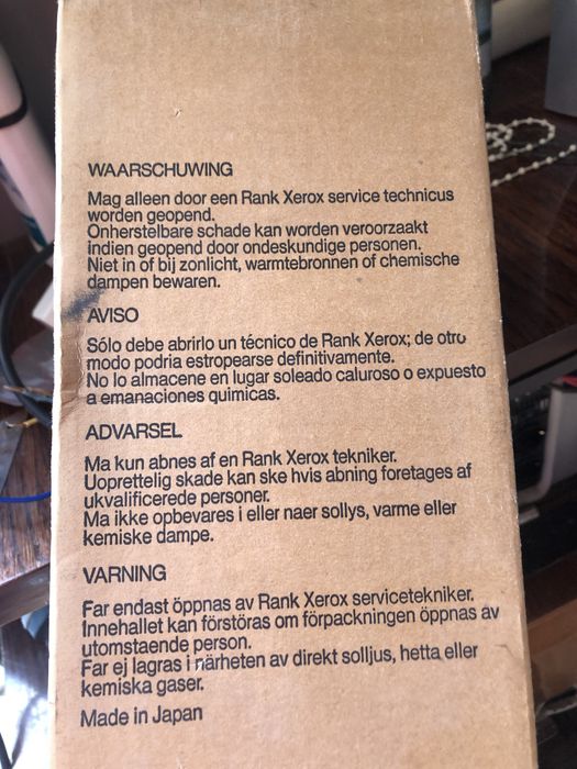 Тонер Xerox старих запасів