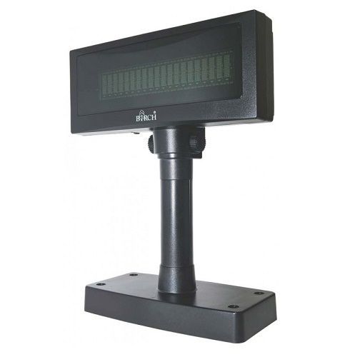 Visor Birch Cliente 2x20 USB/RS232 Alimentado Black - DSP-V9FB ( novo64550912608769120