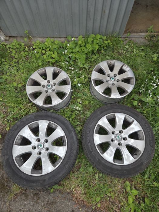 Оригінальні диски Skoda superb2 5.112.16 VAG  vw, audi
