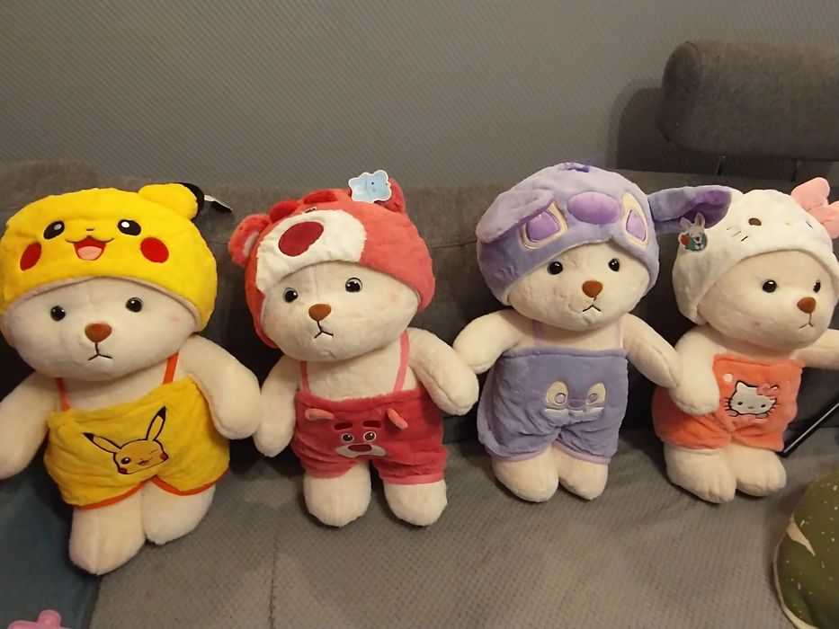 Duży miś 55 cm w stroju Andzi z Lilo i Stich nowa maskotka