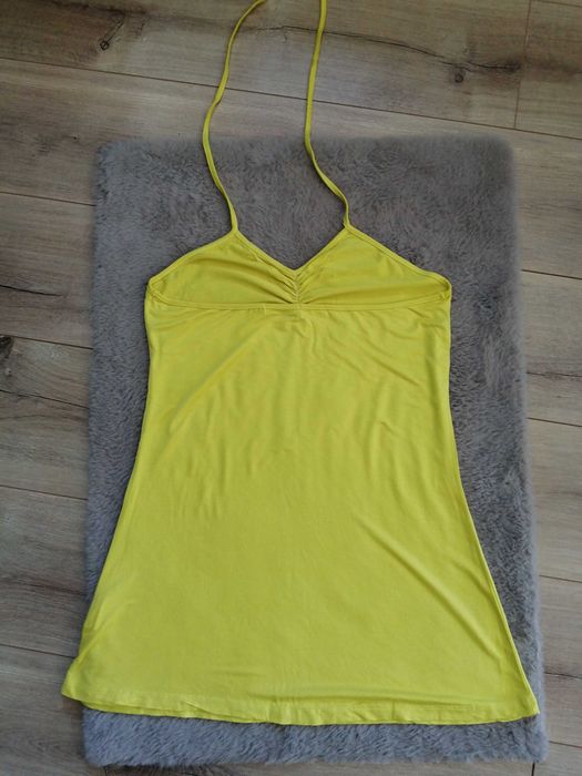 Bluzka/tunika z wiązaniem na szyi r. M/L