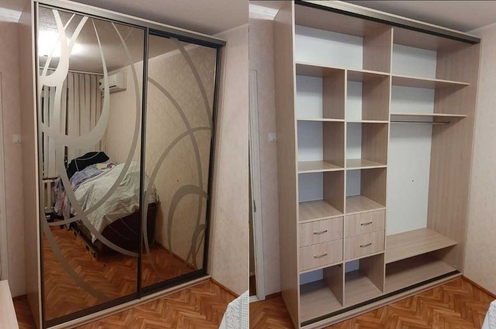 Шафи купе стандартних розмірів. Шафа -Купе під замовлення