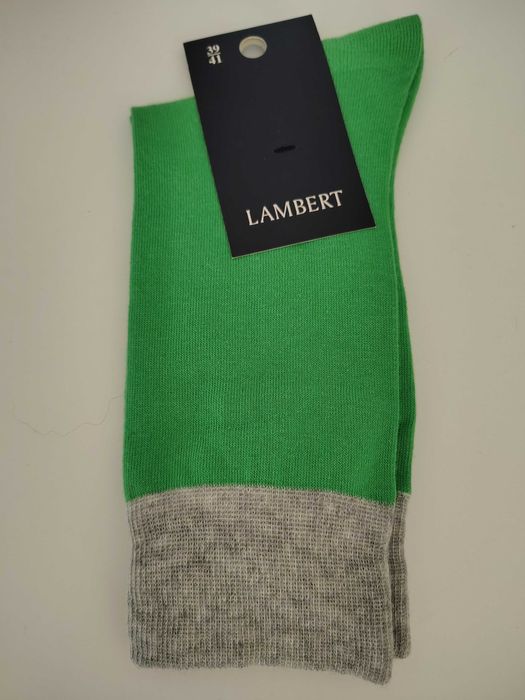 2 pary nowych skarpet Lambert 39–41 zielone z metkami