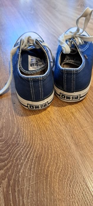Buty sznurowane, trampki, 38, Big Star, granatowe