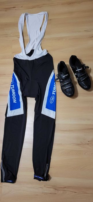 Spodnie +buty rowerowe/męskie