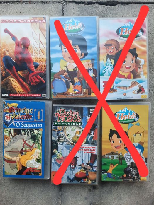 VHS Cassete em bom estado