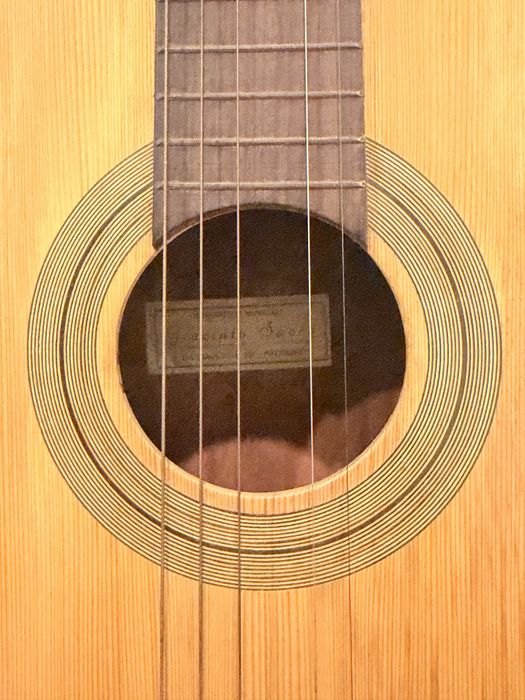 Guitarra antiga Giacinto Sacco