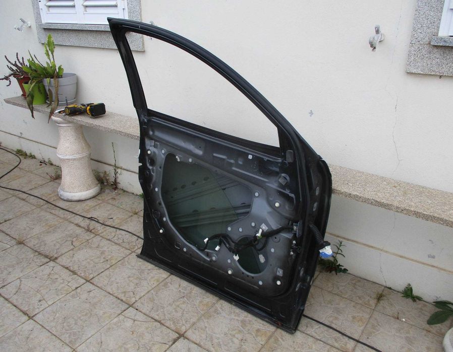 Porta do condutor para Mazda CX-5 (2013) preta 2012-2017