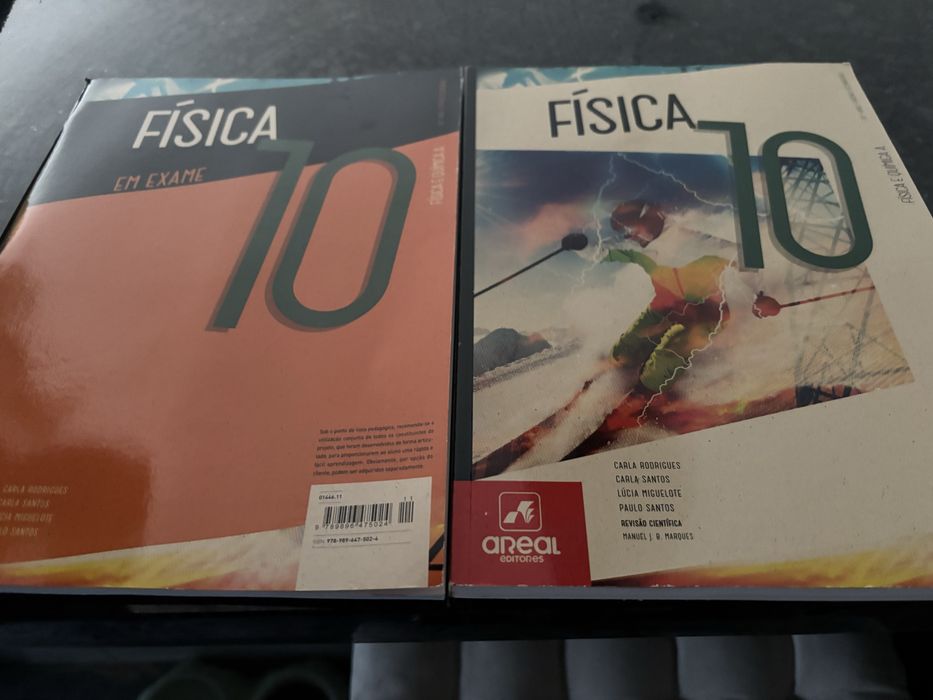 Manuais escolares de Fisica e Quimica -10 ano