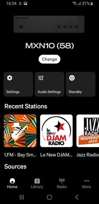 Стример ЦАП DAC Cambridge Audio MXN10