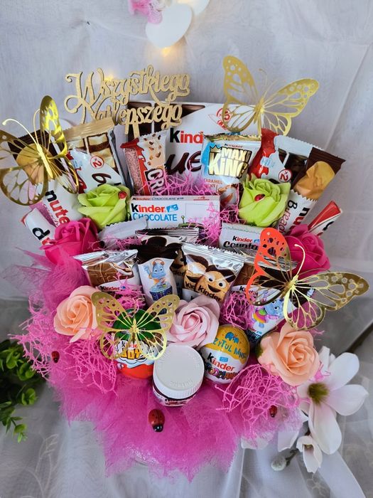 Flowerbox dla dziewczynki z Kinder