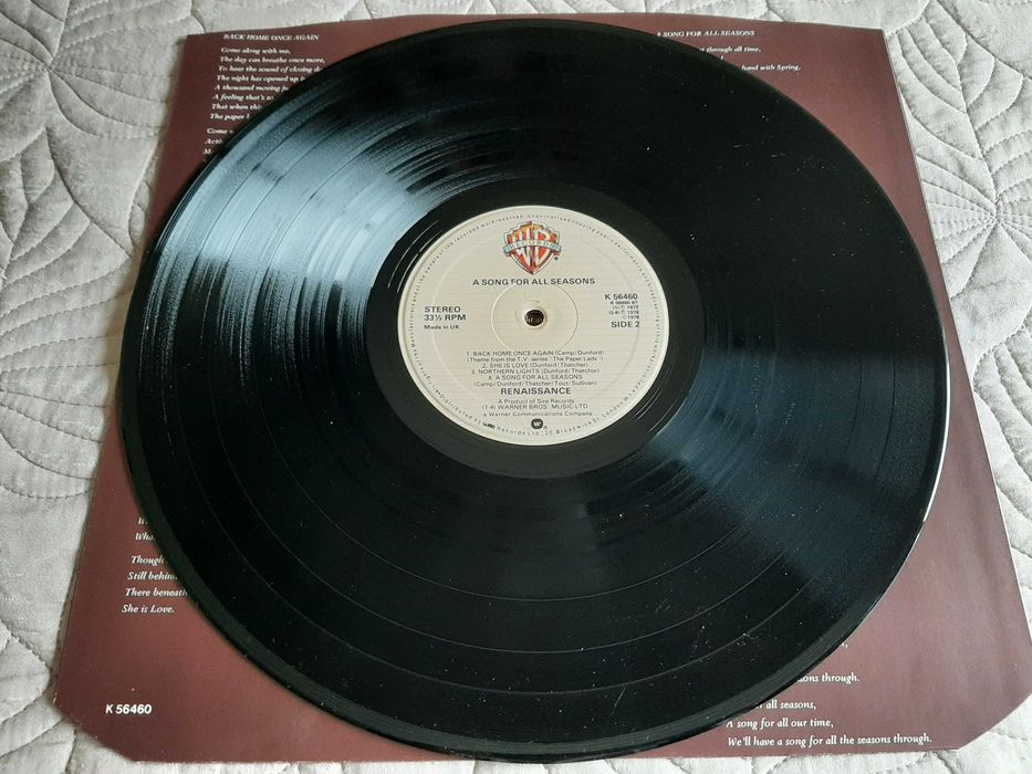 Renaissance - A Song For All Seasons - UK - Vinil LP (Com Poster)