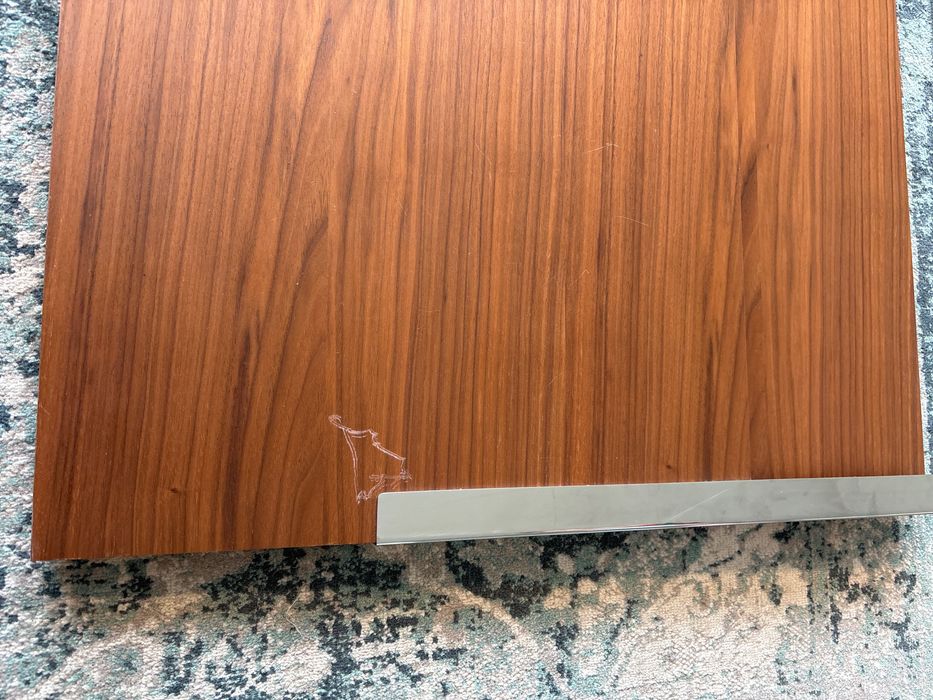 Mesa de jantar vidro com extensível