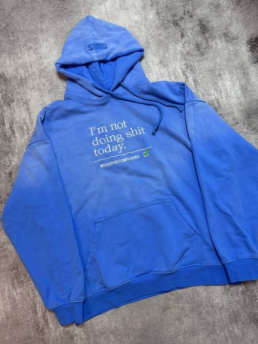 Худі Vetements Blue