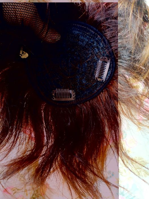 натуральный волос топер