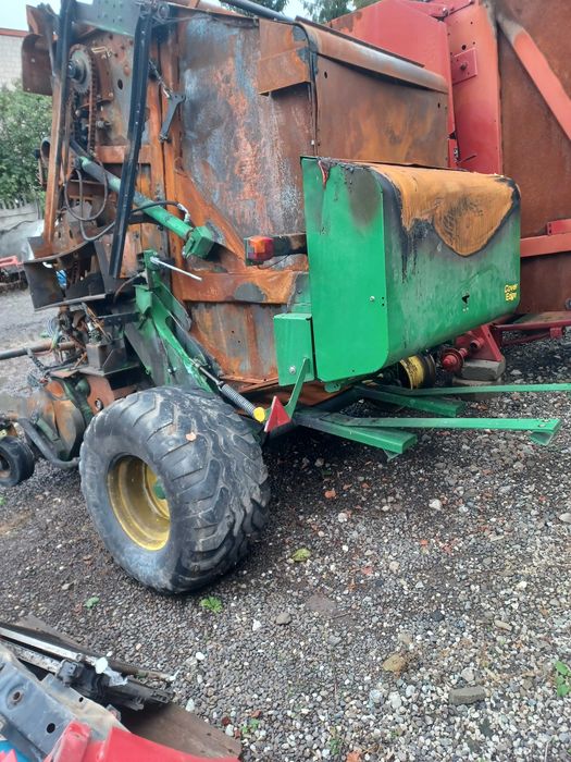 John Deere 854 Prasa części walec podbieracz