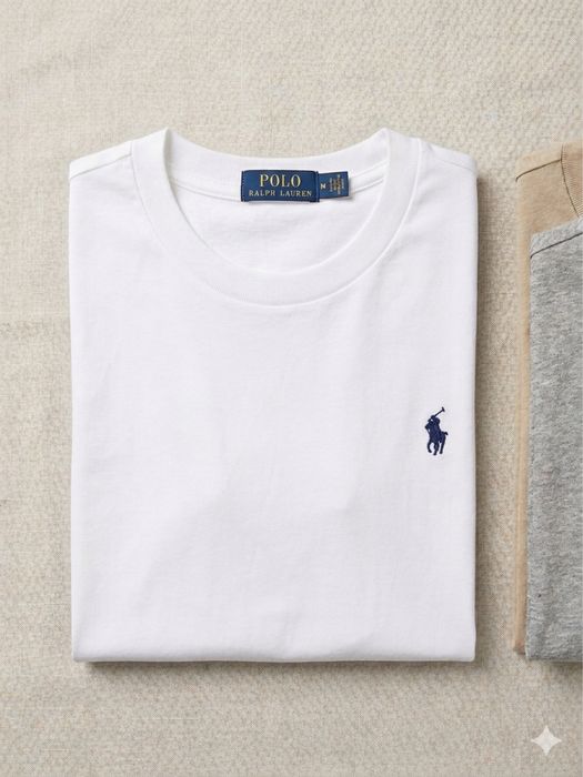 T-Shirt Ralph Lauren Branca c/etiqueta M