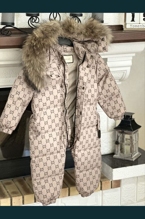 Зимовий комбінезон Gucci(Moncler)86-92см