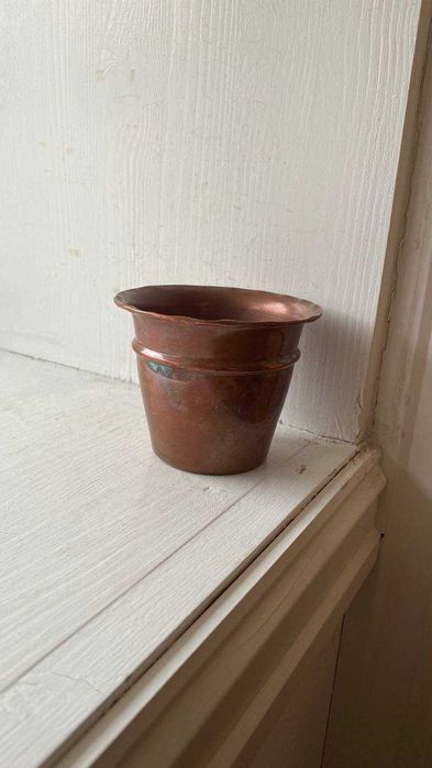 Горшок медный /сосуд