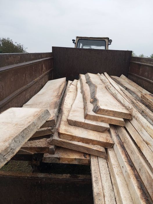 Продам дошку - осика, дуб, ясен (необрізна) 30-50 мм