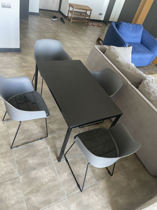 Стол, стулья, стеллаж, столик комплект мебели  IKEA