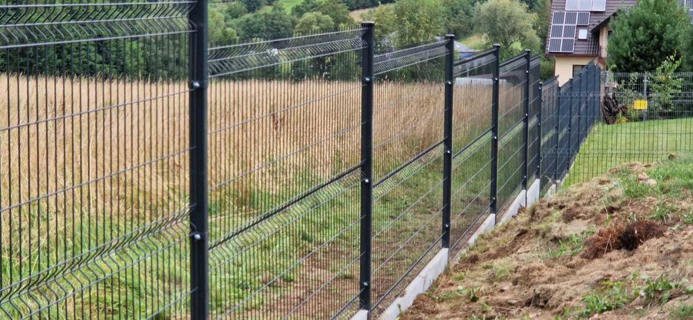 Ogrodzenie Panelowe 123 cm plus podmurówka 20 cm Joniec Montaż