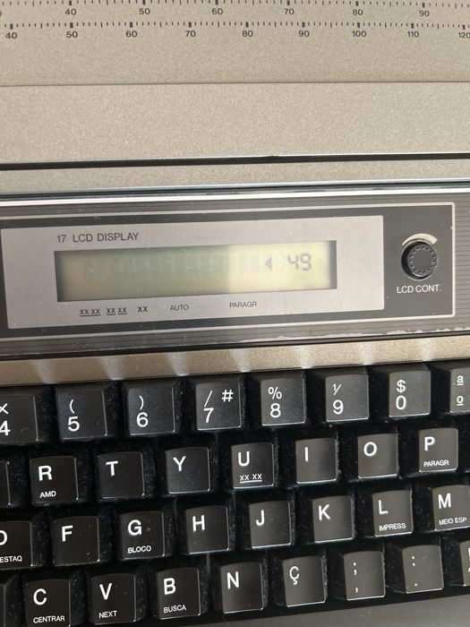 Máquina de escrever eletrónica-Panasonic