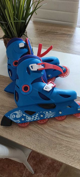Patins em linha regulável