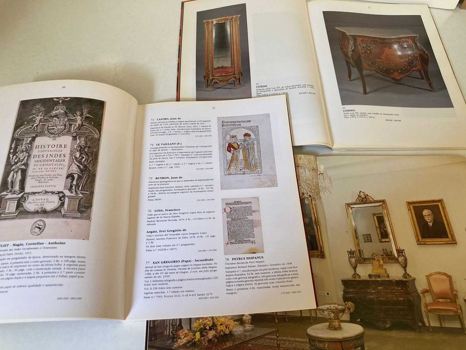 3 Livros (Recheio de Uma Casa no Norte + Recheio de um Palácio Lisboa)