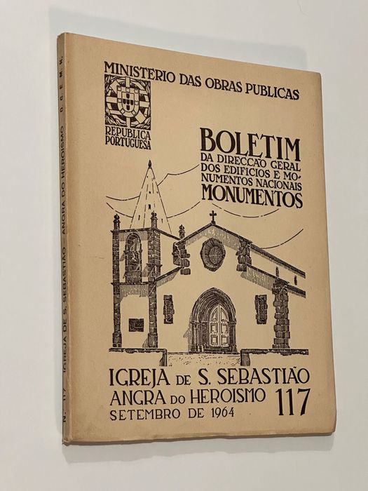 Boletim da DGEMN - Igreja de S. Sebastião Angra do Heroísmo (117)