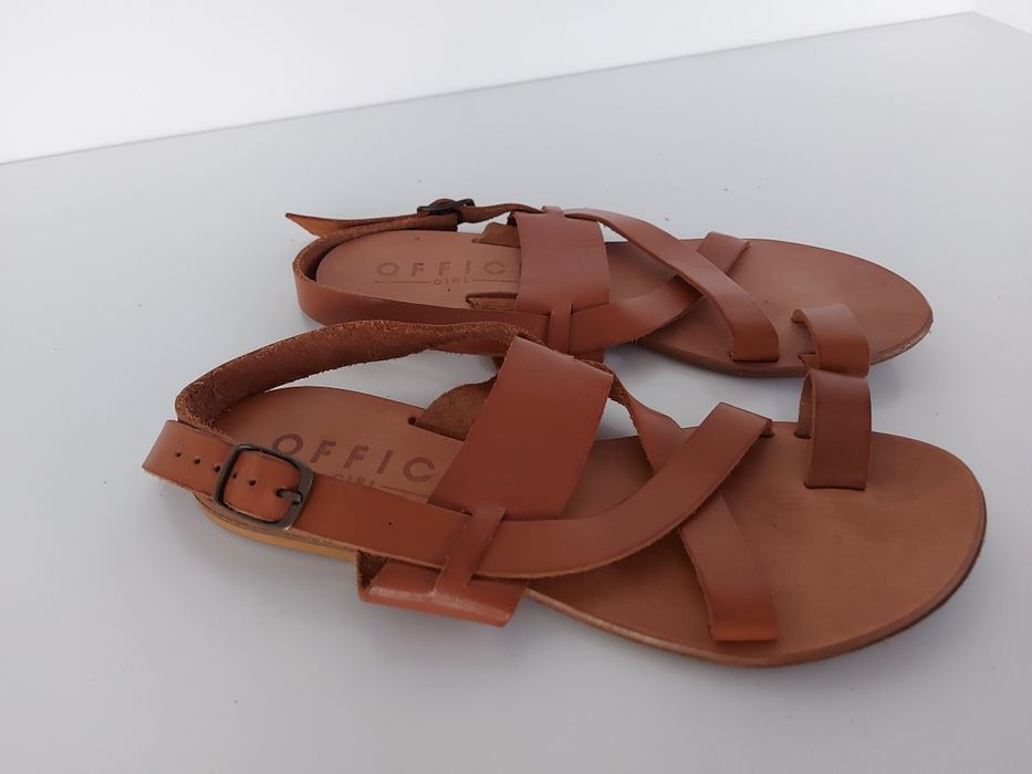 Buty sandały skórzane Office London w rozmiarze 36