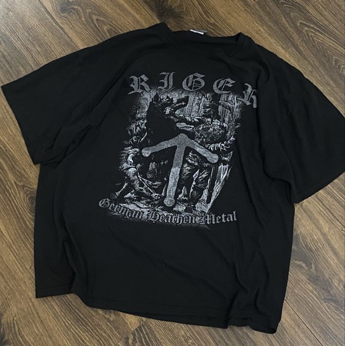 футболка riger black metal