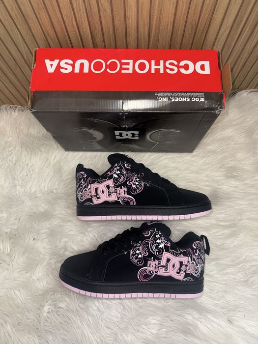 DC Shoes Rożowo-Czarne